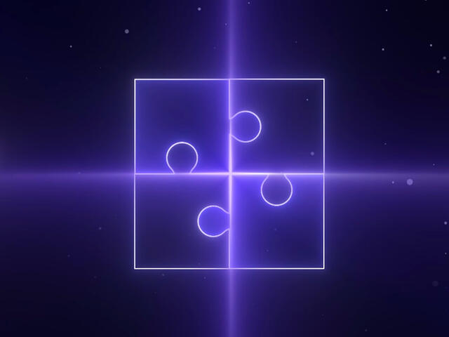 A render of cash falling into a pit.